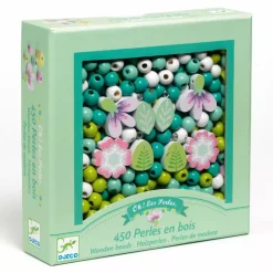 Djeco Wooden Beads, Flowers and Foliage
