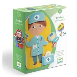 Djeco Wooden Magnetic Inzebox Jobissimo
