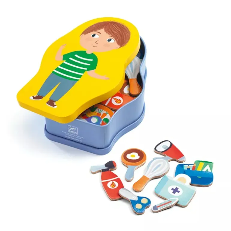 Djeco Wooden Magnetic Inzebox Jobissimo