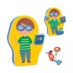 Djeco Wooden Magnetic Inzebox Jobissimo