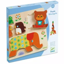 Djeco Wooden Puzzle Woodypile
