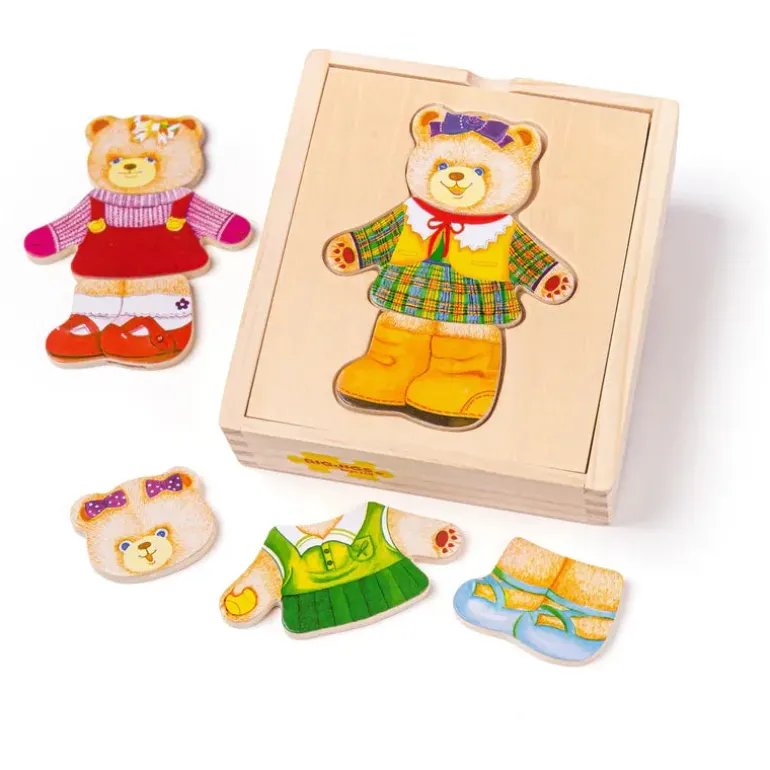 Dress up Puzzle Mrs Bear
