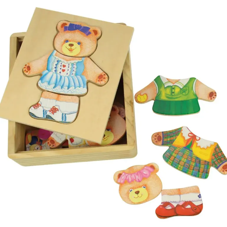 Dress up Puzzle Mrs Bear