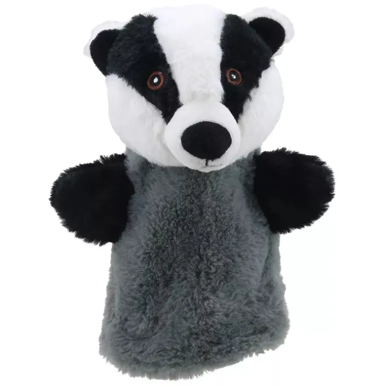 ECO Puppet Buddies Badger Hand Puppet