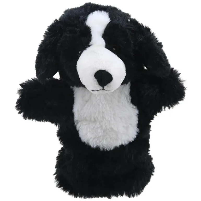 ECO Puppet Buddies Border Collie Hand Puppet