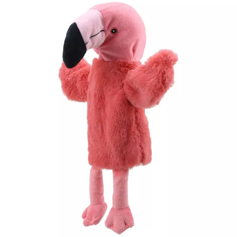 ECO Puppet Buddies Flamingo Hand Puppet