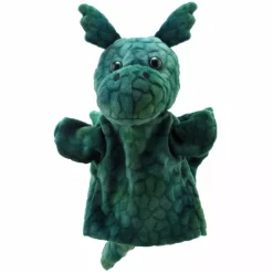ECO Puppet Buddies Green Dragon Hand Puppet
