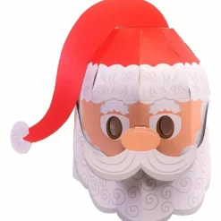 Fiesta Crafts 3D Mask Santa
