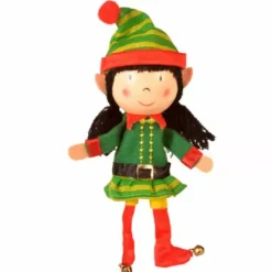 Fiesta Crafts Girl Elf Finger Puppet
