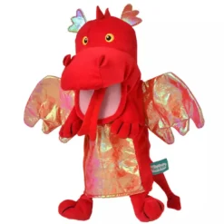 Fiesta Crafts Hand Puppet Red Dragon