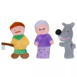 Fiesta Crafts Little Red Riding Hood Puppet Set