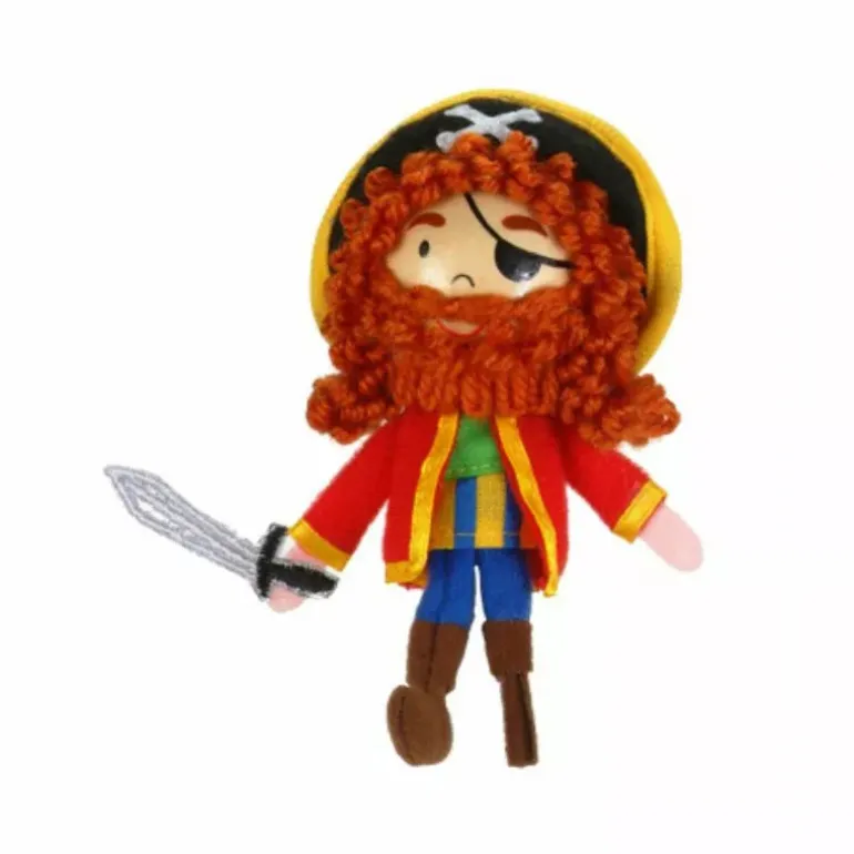 Fiesta Crafts Long John Silver Finger Puppet