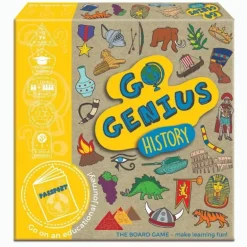 Go Genius History Board Game