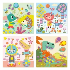 Janod 3 Years - Geometric Stickers