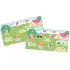 Janod 2 Years - Repositionable Thick Stickers
