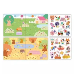 Janod 2 Years - Repositionable Thick Stickers