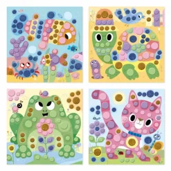 Janod 4 Years - Round Stickers