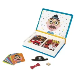 Janod Boy's Crazy Faces Magneti'book
