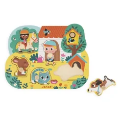 Janod Country Puzzle Peg Puzzle