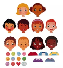 Janod Emotions Magnetic Game