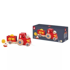 Janod Farm Pull Along Tractor