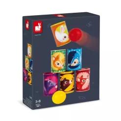Janod Forest Tumbling Cans
