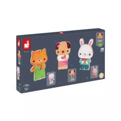 Janod Funny Magnets - Pets