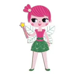 Janod Girl's Costumes Magneti'book