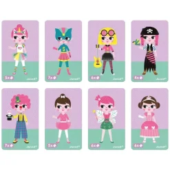 Janod Girl's Costumes Magneti'book