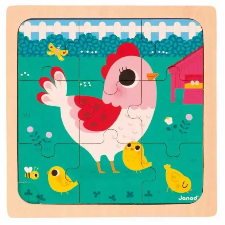 Janod Henriette The Chicken Puzzle