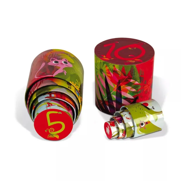 Janod Magic Tree Round Stacking Pyramid