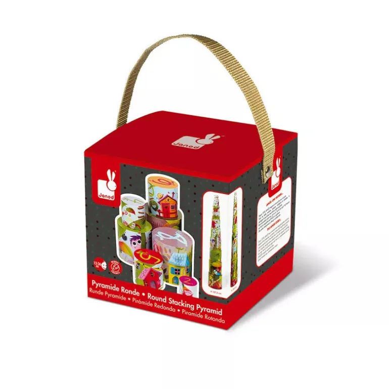 Janod Magic Tree Round Stacking Pyramid