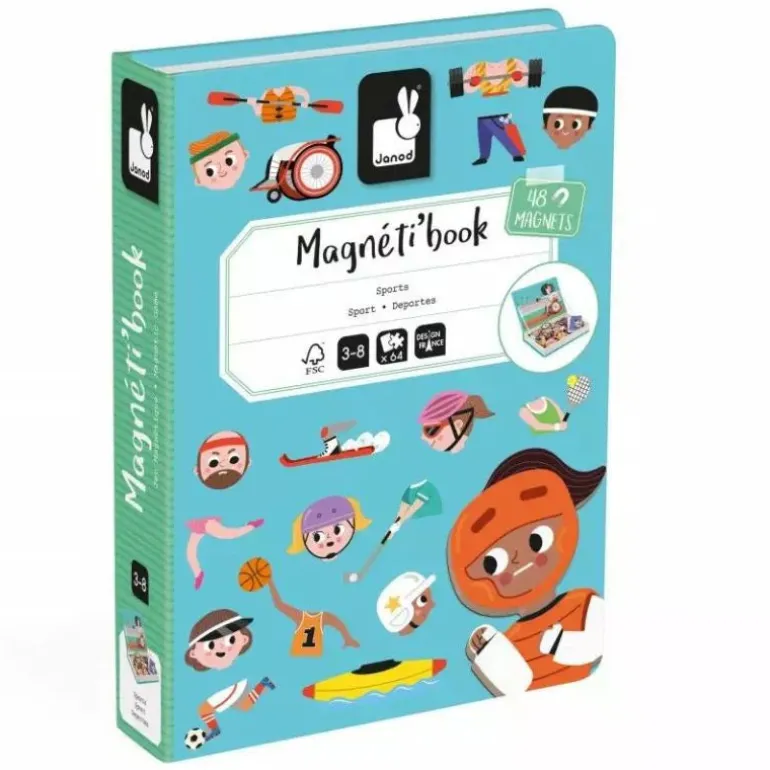 Janod Magnetibook - Sports