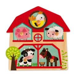 Janod Musical Puzzle – Friends of the Farm