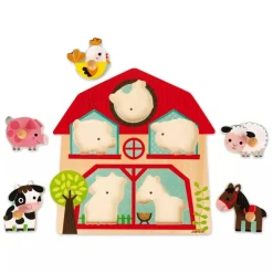 Janod Musical Puzzle – Friends of the Farm
