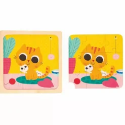 Janod Peanut The Cat Puzzle
