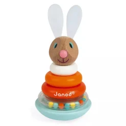 Janod Roly-Poly Rabbit Stacking Toy