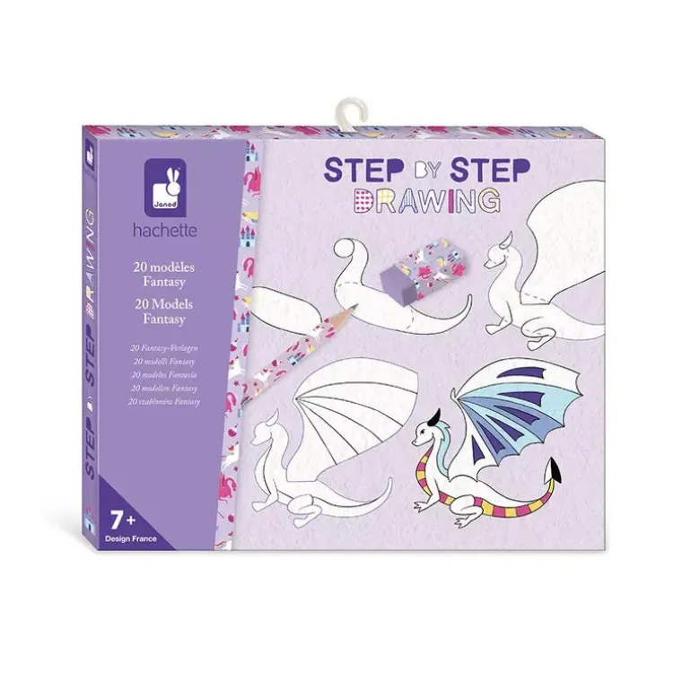 Janod Step By Step Drawing 20 Models Fantasy