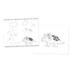 Janod Step By Step Drawing 20 Models Dinos