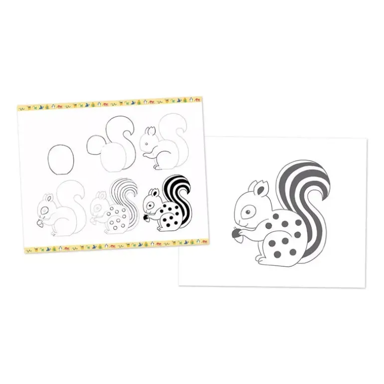 Janod Step By Step Drawing 20 Models Animals