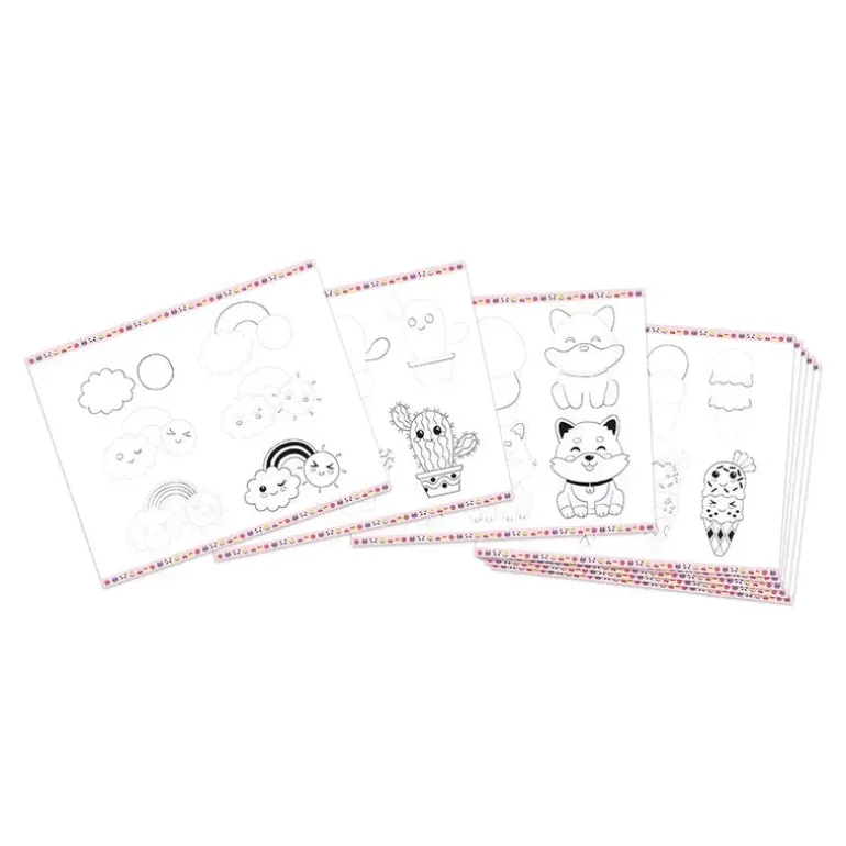 Janod Step By Step Drawing 20 Models Kawaii
