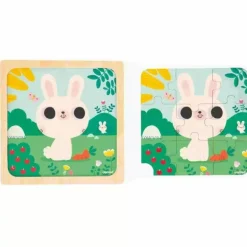 Janod White Rabbit Puzzle