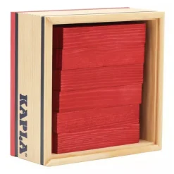 KAPLA® 40 Coloured Planks Red