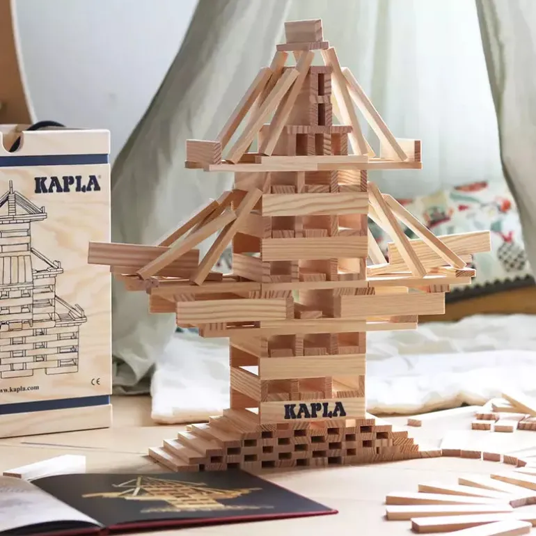 KAPLA® Construction 280 Planks in Wooden Box