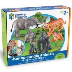 Learning Resources Jumbo Jungle Animals - Mommas And Babies