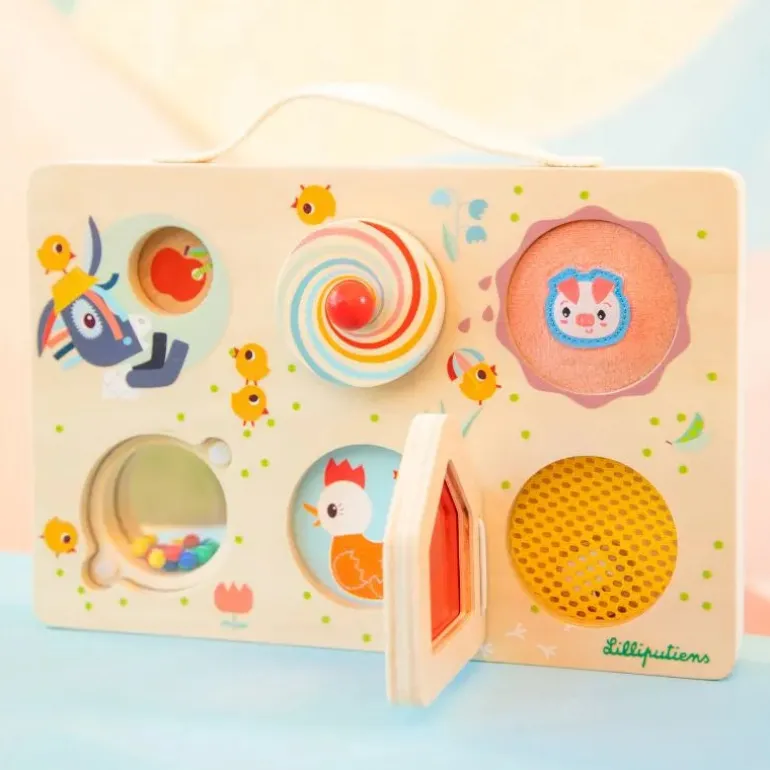 Lilliputiens Activity Toys Farm Discovery Suitcase