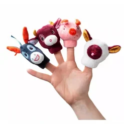 Lilliputiens Farm Finger Puppets