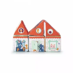 Lilliputiens Farm House Stacking Cubes