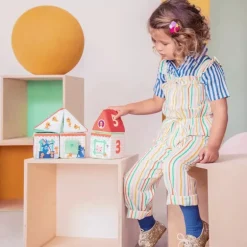 Lilliputiens Farm House Stacking Cubes