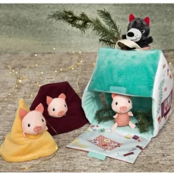 Lilliputiens Houses Of The Wolf And The 3 Little Pigs